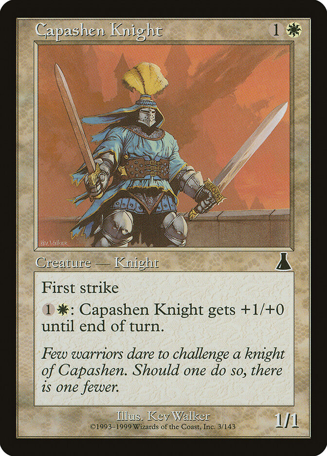 Capashen Knight (3) - Urza's Destiny (UDS)