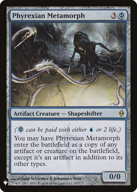 Phyrexian Metamorph (NPH-42) - The List (PLST)