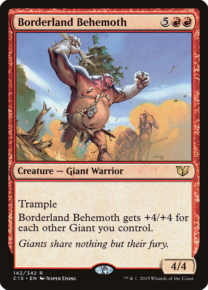 Borderland Behemoth (142) - Commander 2015 (C15)