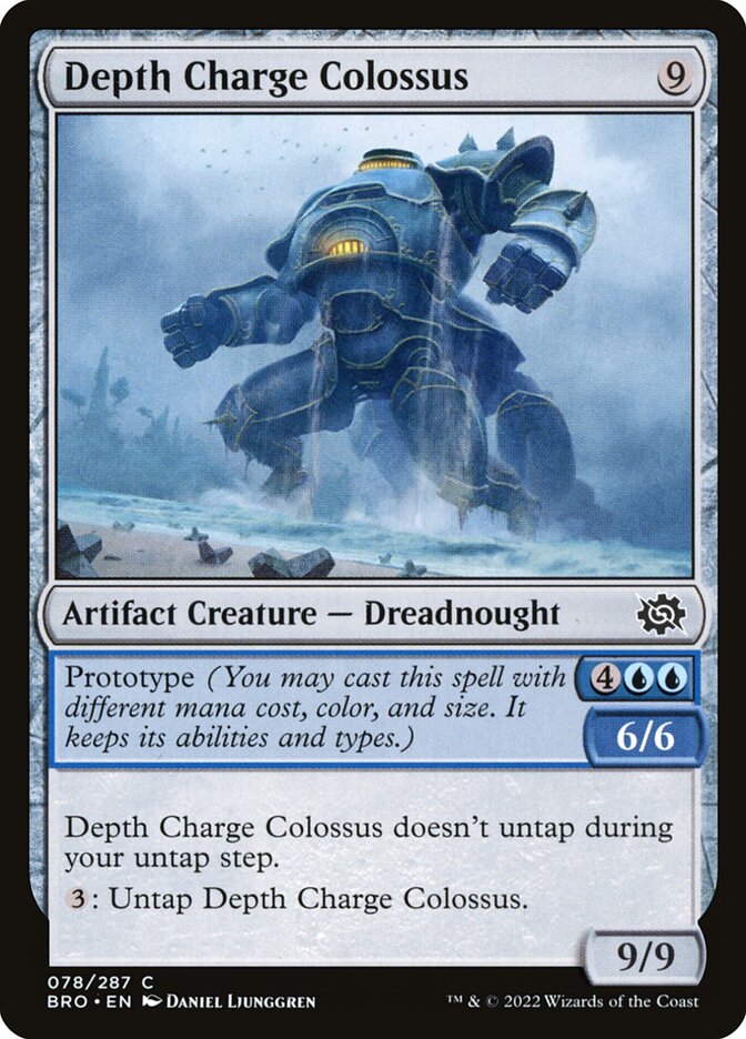 Depth Charge Colossus (78) - The Brothers' War (BRO)