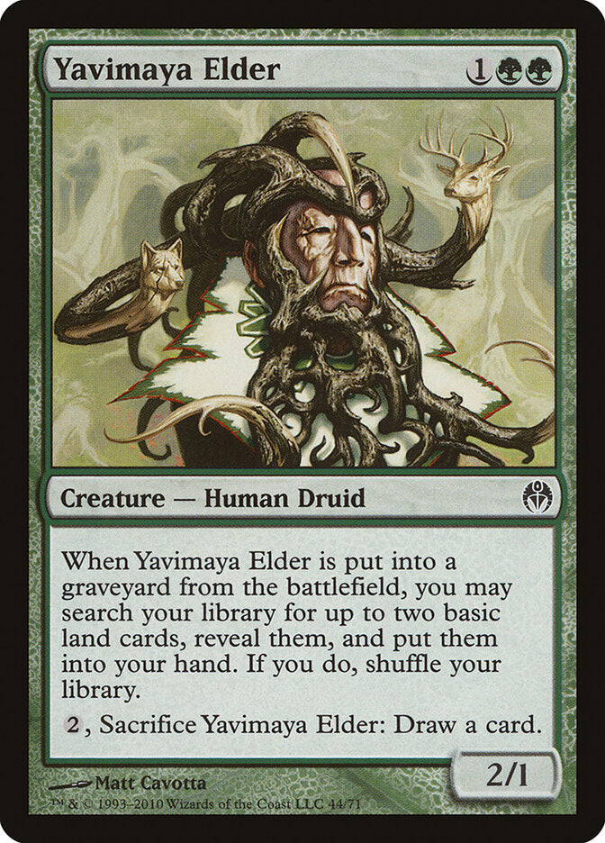Yavimaya Elder (44) - Duel Decks: Phyrexia vs. the Coalition (DDE)
