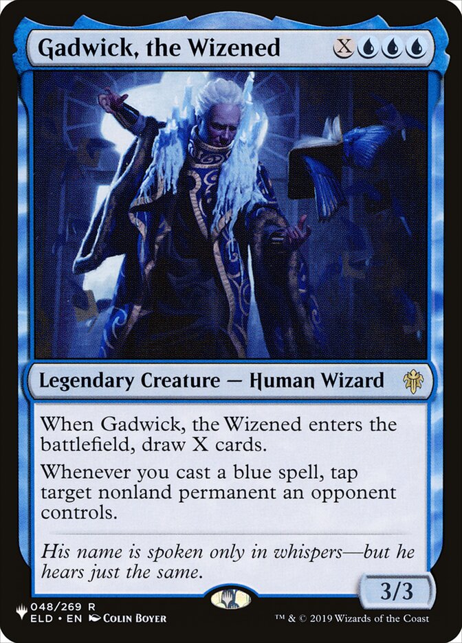 Gadwick, the Wizened (ELD-48) - The List (PLST)