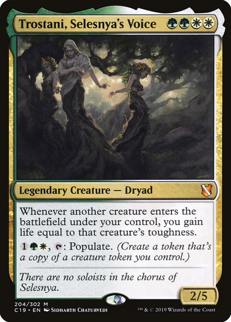 Trostani, Selesnya's Voice (204) - Commander 2019 (C19)