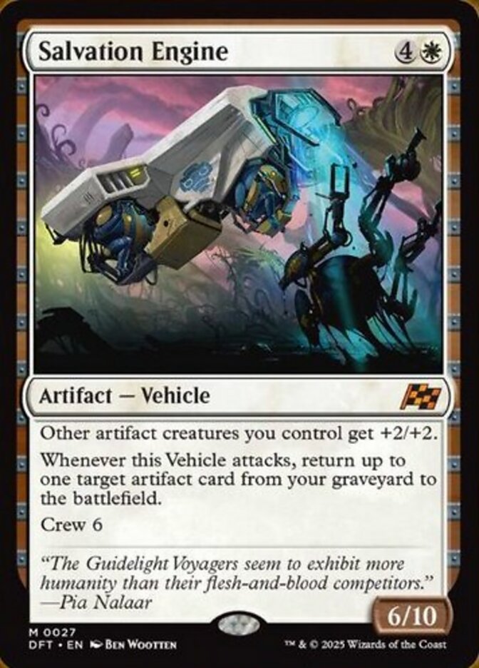 Salvation Engine - [Foil] Aetherdrift (DFT)