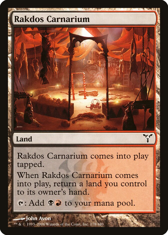 Rakdos Carnarium (178) - Dissension (DIS)