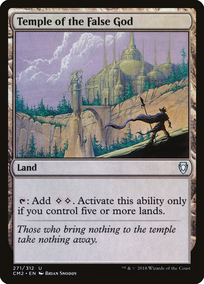 Temple of the False God (271) - Commander Anthology Volume II (CM2)