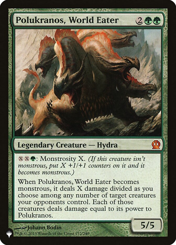 Polukranos, World Eater (THS-172) - The List (PLST)