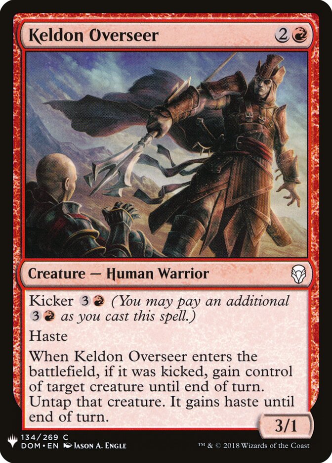 Keldon Overseer (DOM-134) - The List (PLST)
