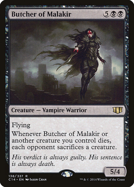 Butcher of Malakir (138) - Commander 2014 (C14)