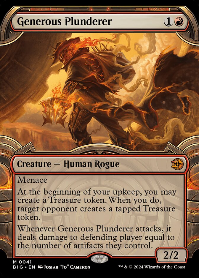 Generous Plunderer (41) - The Big Score (BIG)
