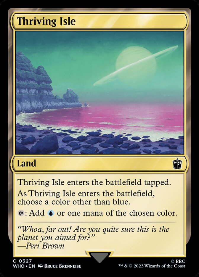 Thriving Isle (327) - Doctor Who (WHO)