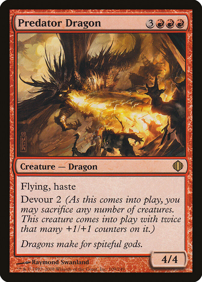 Predator Dragon (109) - Shards of Alara (ALA)