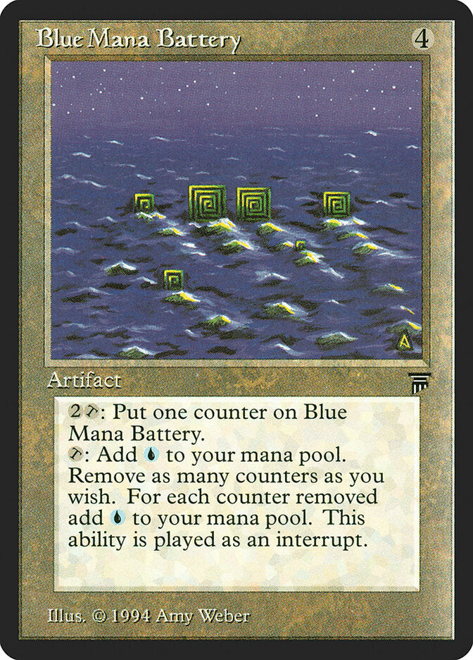 Blue Mana Battery (275) - Legends (LEG)