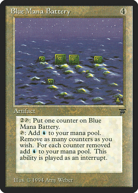 Blue Mana Battery (275) - Legends (LEG)