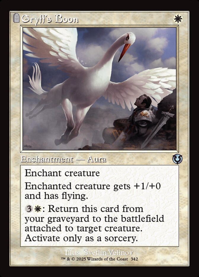 Gryff's Boon - [Foil, Retro Frame] Innistrad Remastered (INR)
