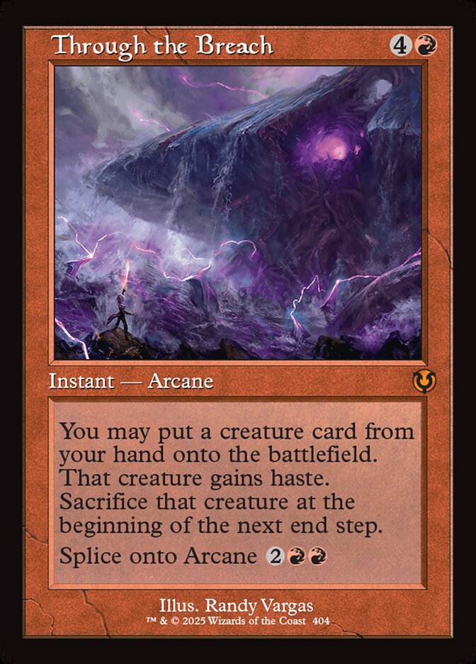 Through the Breach - [Foil, Retro Frame] Innistrad Remastered (INR)