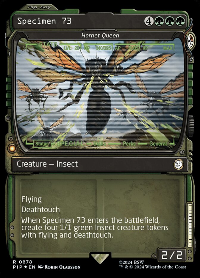 Specimen 73 - Hornet Queen - Fallout (PIP)