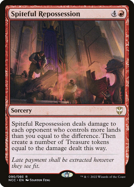 Spiteful Repossession (90) - New Capenna Commander (NCC)