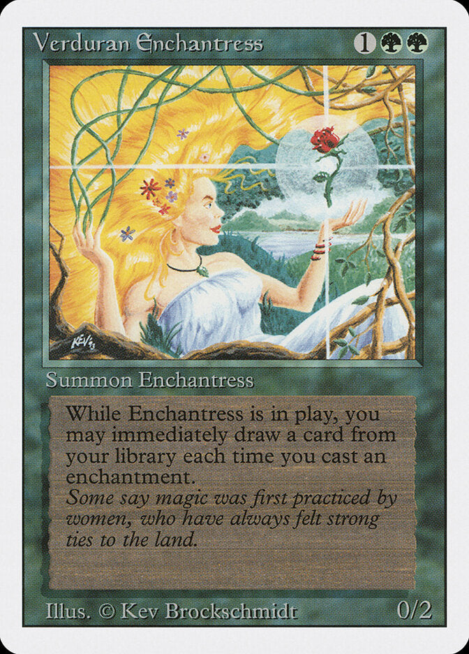 Verduran Enchantress (223) - Revised Edition (3ED)