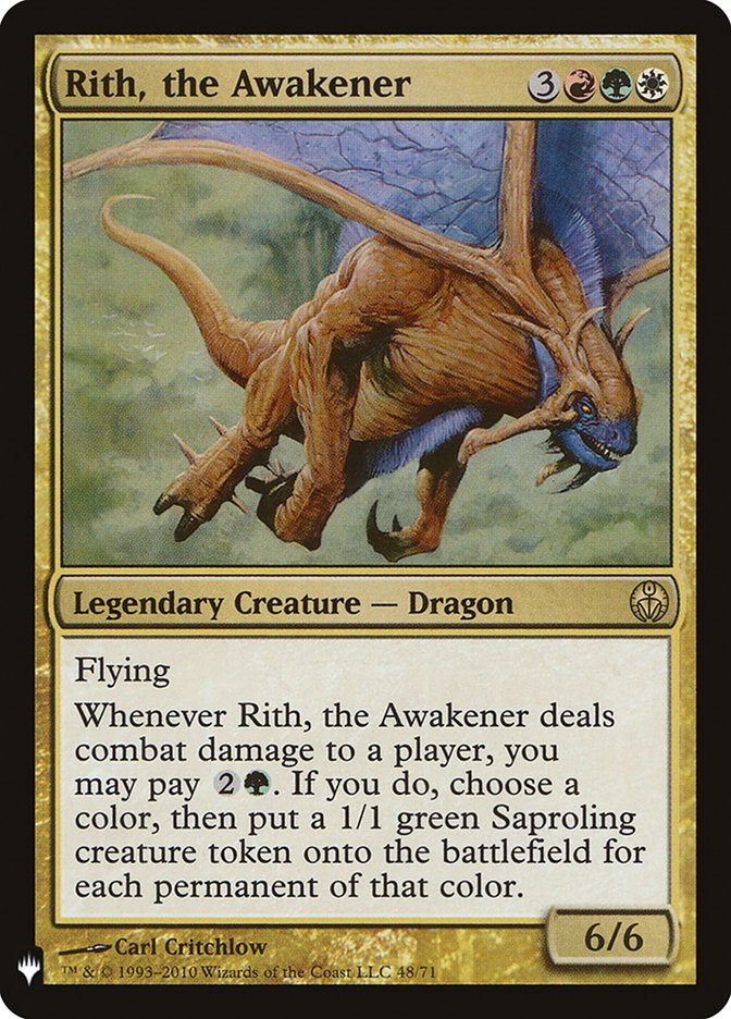 Rith, the Awakener - The List (PLST)