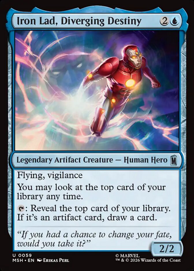 Iron Lad, Diverging Destiny (59) - Marvel Super Heroes (MSH)