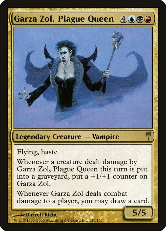 Garza Zol, Plague Queen (129) - Coldsnap (CSP)