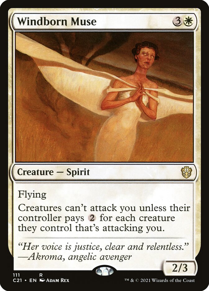Windborn Muse (111) - Commander 2021 (C21)