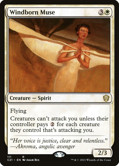 Windborn Muse (111) - Commander 2021 (C21)