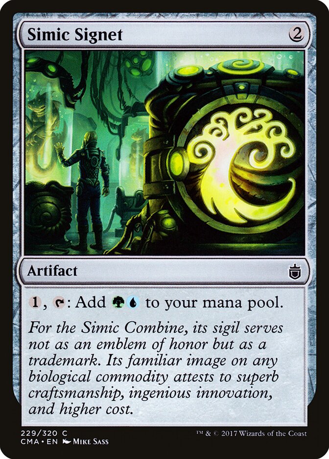Simic Signet (229) - Commander Anthology (CMA)