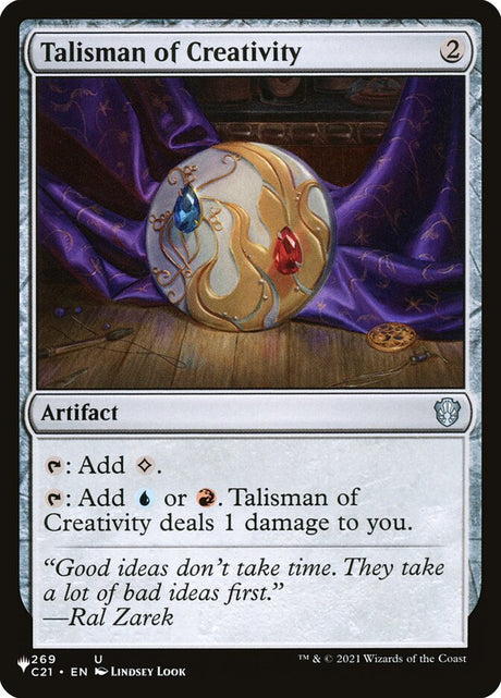 Talisman of Creativity (C21-269) - The List (PLST)