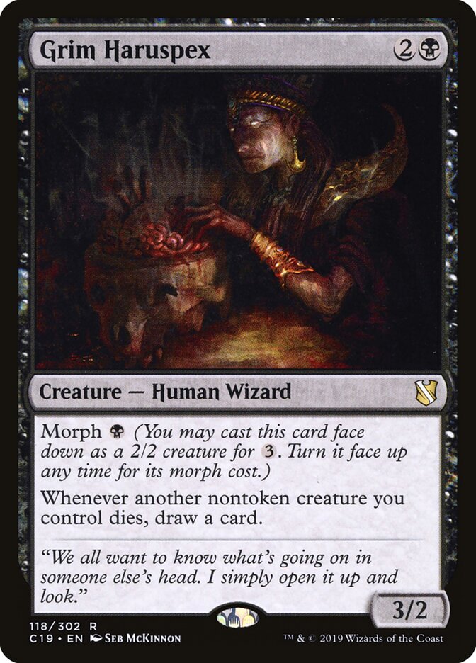 Grim Haruspex (118) - Commander 2019 (C19)