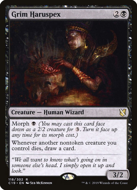Grim Haruspex (118) - Commander 2019 (C19)