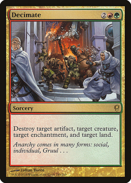 Decimate (185) - Conspiracy (CNS)
