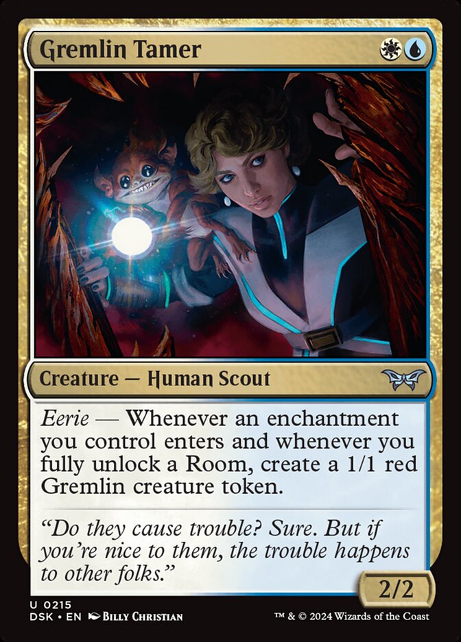 Gremlin Tamer - [Foil] Duskmourn: House of Horror (DSK)