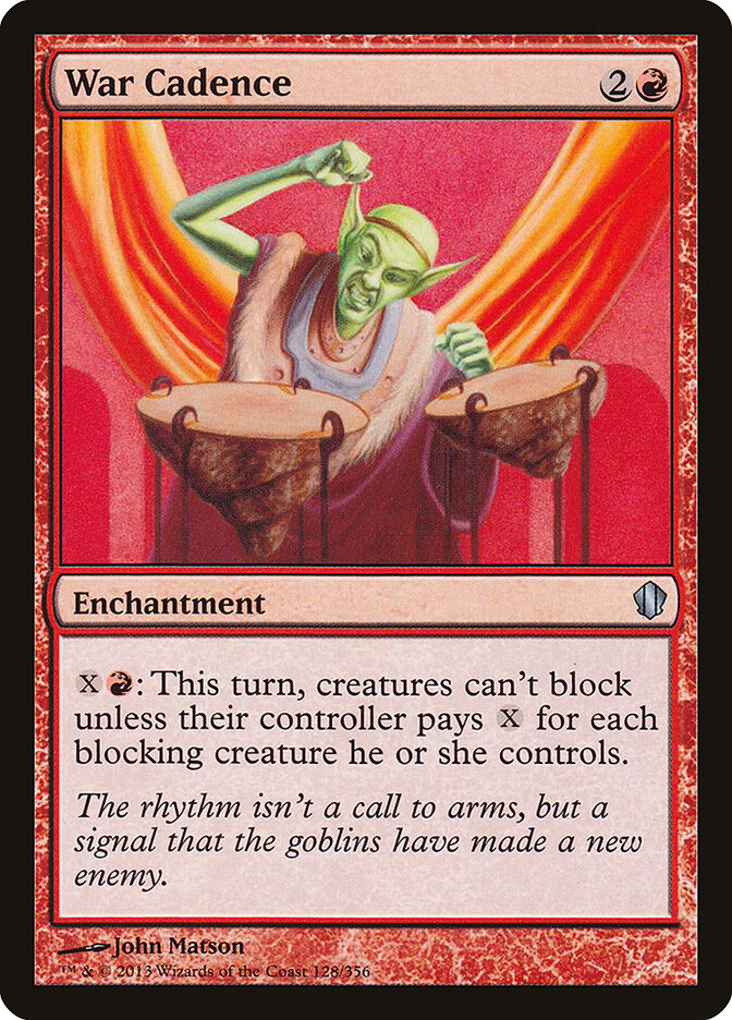 War Cadence (128) - Commander 2013 (C13)