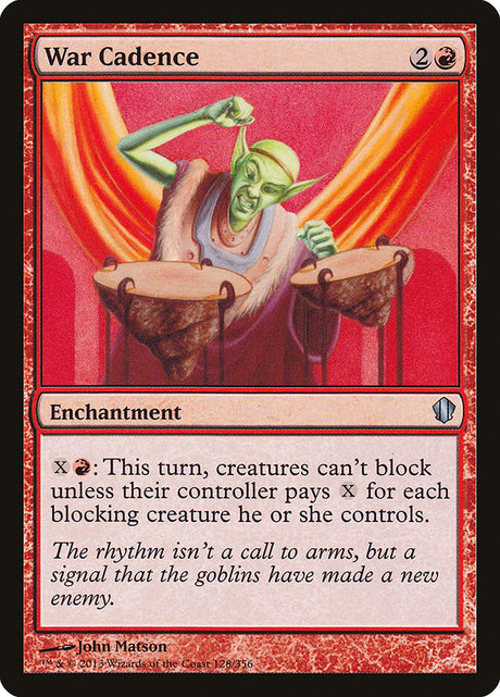 War Cadence (128) - Commander 2013 (C13)