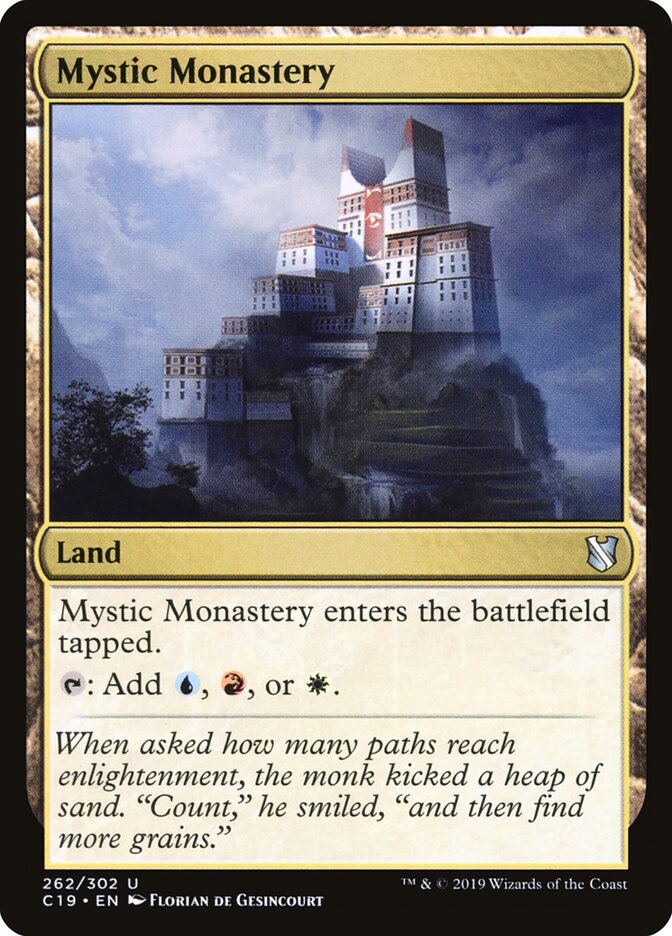 Mystic Monastery (262) - Commander 2019 (C19)
