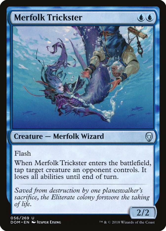 Merfolk Trickster (56) - Dominaria (DOM)