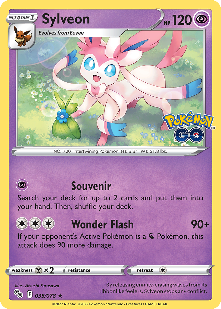 Sylveon (35/78) - [Holo Foil] Pokemon GO (PGO)