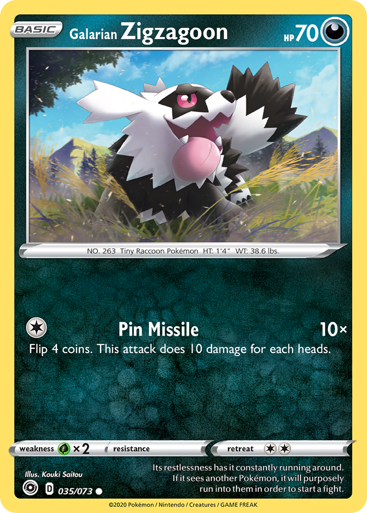 Galarian Zigzagoon (35/73) - Champion's Path (CPA)