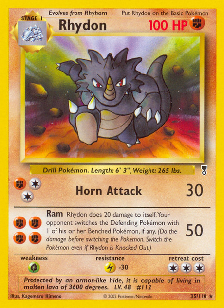 Rhydon (35/110) - Legendary Collection (LC)