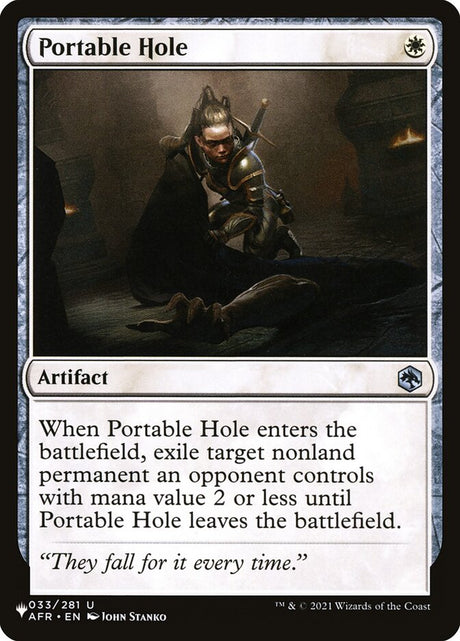 Portable Hole (AFR-33) - The List (PLST)