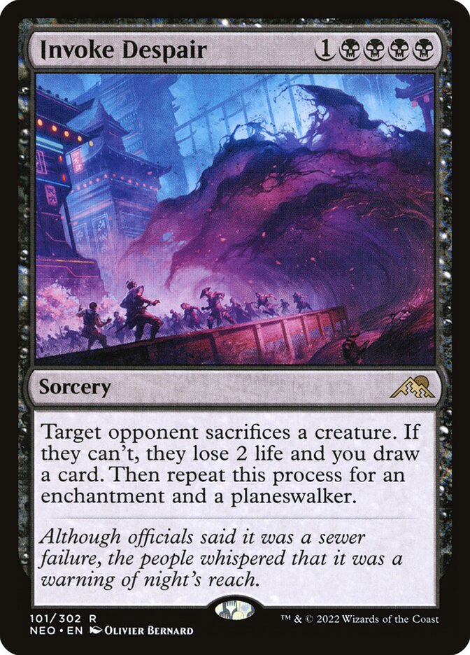 Invoke Despair (101) - Kamigawa: Neon Dynasty (NEO)