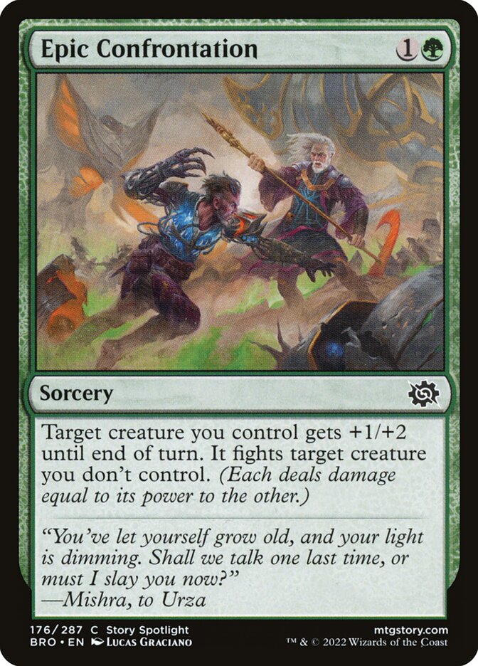 Epic Confrontation (176) - The Brothers' War (BRO)