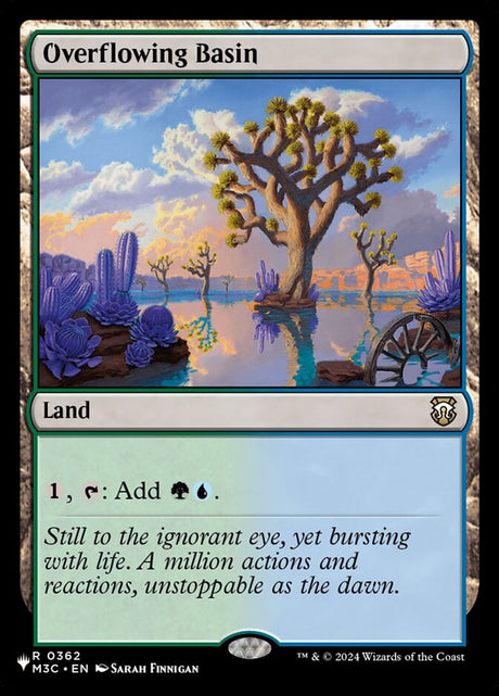 Overflowing Basin (M3C-362) - The List (PLST)