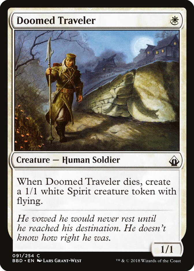 Doomed Traveler (91) - Battlebond (BBD)