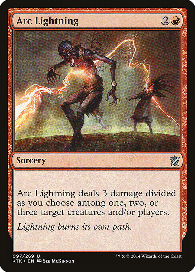 Arc Lightning (97) - Khans of Tarkir (KTK)
