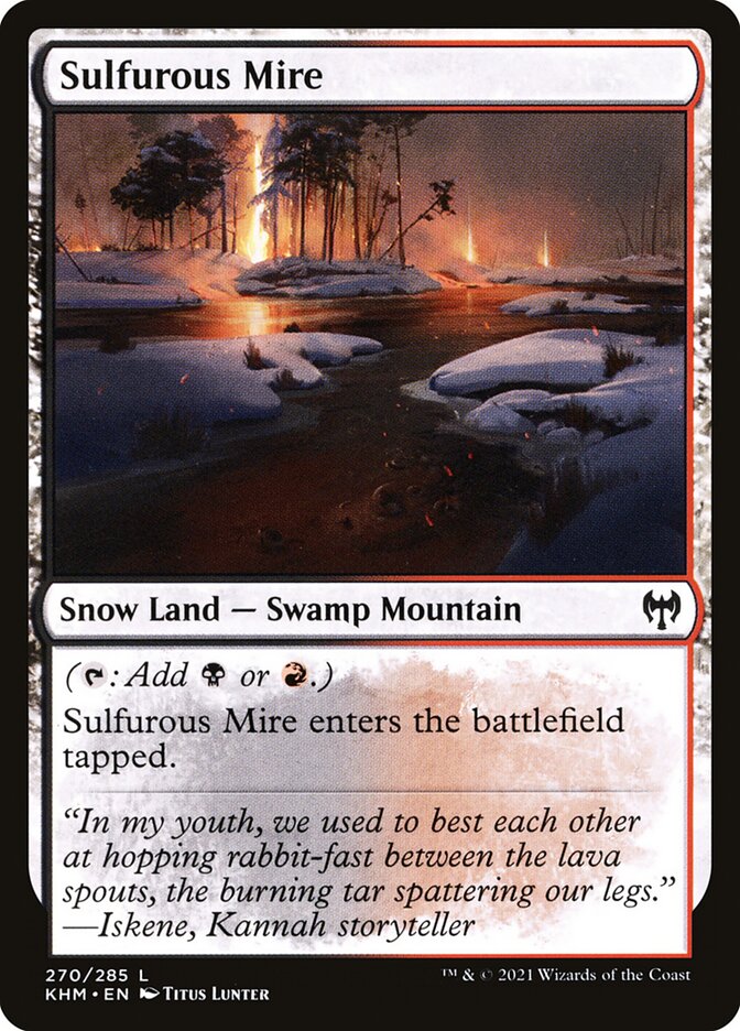 Sulfurous Mire (270) - Kaldheim (KHM)