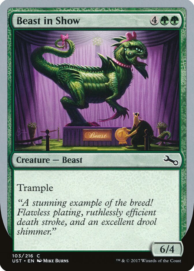 Beast in Show (103a) - Unstable (UST)
