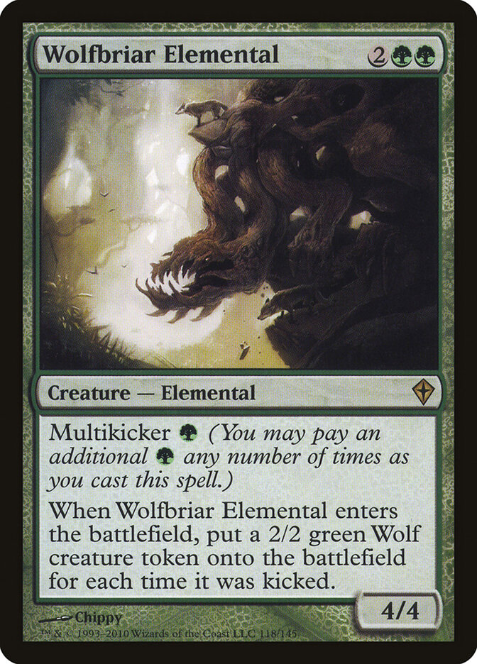 Wolfbriar Elemental (118) - Worldwake (WWK)